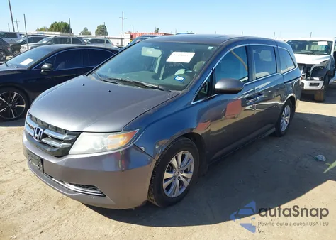 2016 Honda Odyssey Ex-L z USA, uszkodzony, nr VIN 5FNRL5H68GB009495